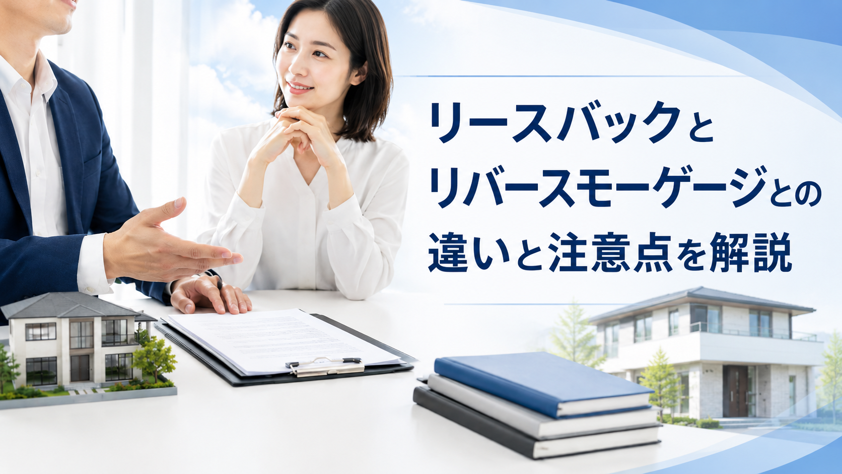 リースバックとリバースモーゲージとの違いと注意点を解説