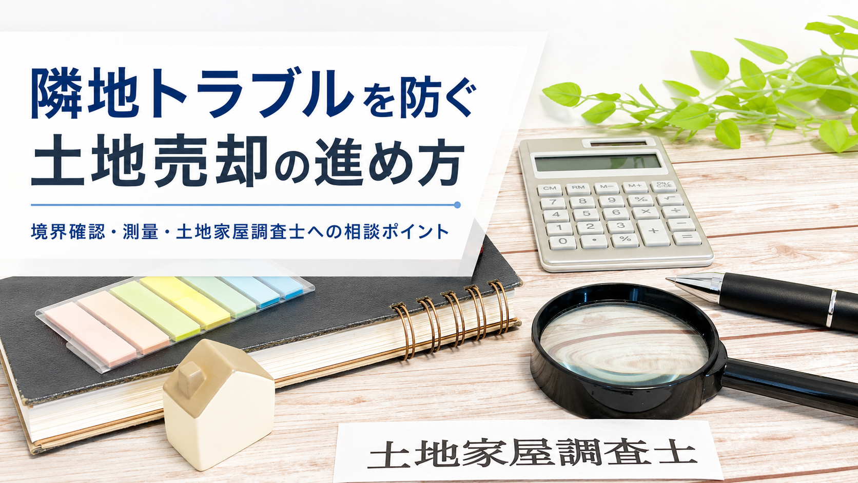 隣地トラブルを防ぐ土地売却の進め方