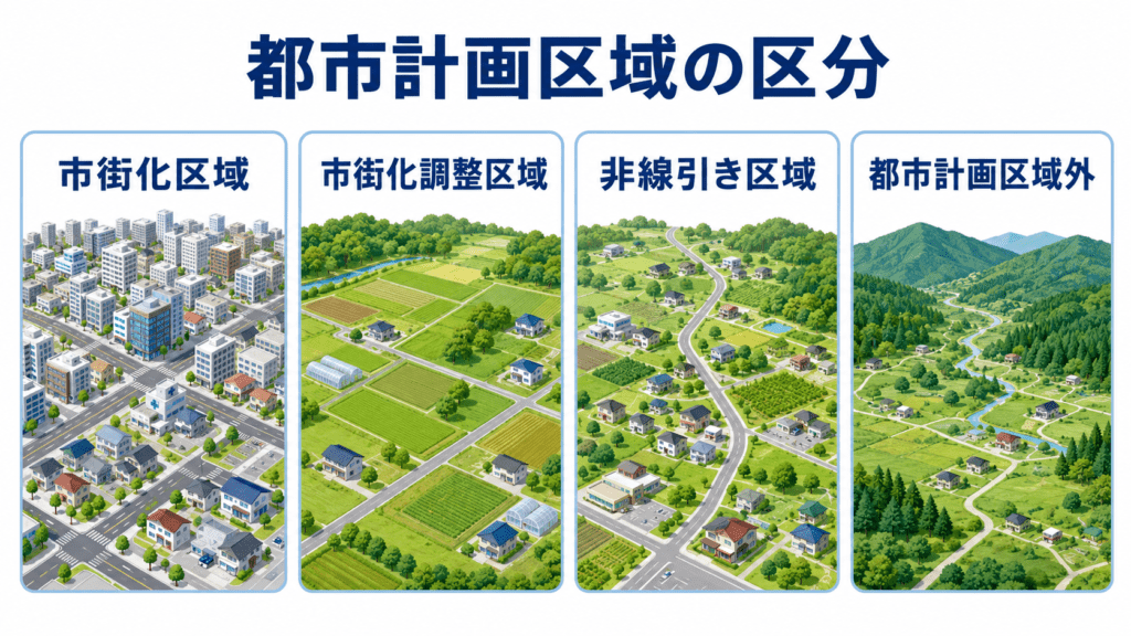 都市計画区域区分
