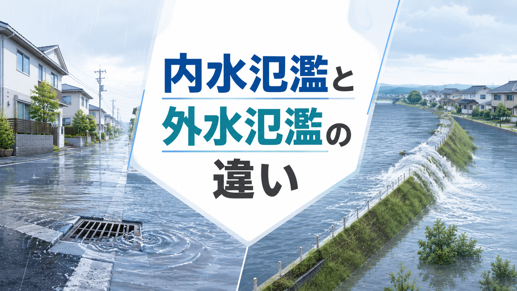 内 水 氾濫 と は